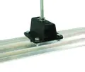 Doughty T84121 Studio Rail Ceiling Brack 50mm High (Top Hat) Suppl w/ Rail Clamps