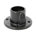 Doughty T1310001 Pipe Clamp(Black) Base Flange