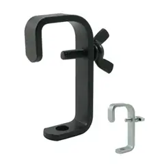 Doughty T20101 Hook Clamp (25 X 6 Flat) 50mm Standard (Black)