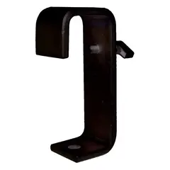 Doughty T20401 Hook Clamp (50 X 8 Flat) 50mm Heavy Duty (50 X 8 Flat) (Black)