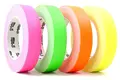 Gafer fluo fluorescent tape 12-48mm x 25 Green-Orange-Pink-Yellow