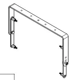 CDD10 Yoke Assembly - White Weatherised for CDD and CDD-WR