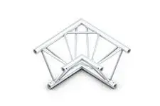 Milos M390L Trio Heavy duty 2 way 90° truss corner HD