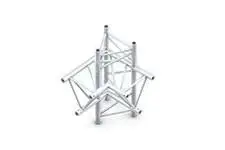 Milos M390L Trio Heavy duty 4 way 90° truss corner left HD