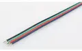 Kabel 4-leder green/red/blue/black, AWG#20